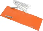 Silicone Rubber Heating Pad for Industrial Equipment 25cmx9cm Multipurpose Reliable Electric Heating Pad Flexible Heater Mat