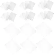 FELTECHELECTR 100 pcs Clear Bubble Pouch Shockproof Protective Packing Pouch for Safe Storage and Moving for Items Lightweight and Portable