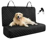 Dog Car Seat Covers for Back Seat Waterproof Bench Seat Cover Protector