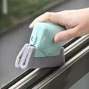 2Pcs Magic Door Window Groove Cleaning Brushes Slot Hand-held Door Gap Keyboard Kitchen Floor Gap Household Cleaning Tools