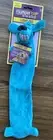 Multipet Blue Lightweight Unstuffed Loofa Dog Toy 12 Inches with Squeaker