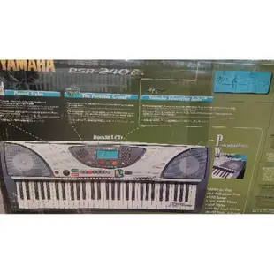 YAMAHA 經典 PSR-240 61鍵 電子琴（二手）