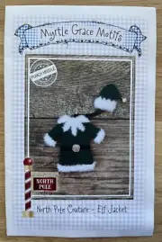 North Pole Couture - Elf Jacket Punchneedle Pattern Myrtle Grace Motifs