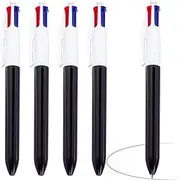 Rollerball Writing Pens | 4-in-1 Colored Rollerball - Journaling Fine Point Pens For Writing, Drawing, Underlining
