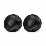 Adesso XTREAMS4 ADESSO 5W X 2 HI FI STEREO PORTABLE USB SPEAKERS, ALL METAL BODY