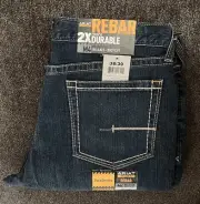 Ariat Men’s Work Rebar M4 Relaxed Bootcut Jeans -Size 38/30