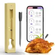 Smart Wireless Bluetooth Meat Thermometer with App-Enabled Technology for BBQ...