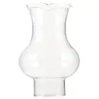 Oil Lamp Glass Lamp Shade Clear Kerosene Lamp Chimney Kerosene Lamp Cover