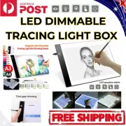 LED Dimmable Tracing Light Box Drawing Board Art Design Pad Copy Lightbox A3 A4