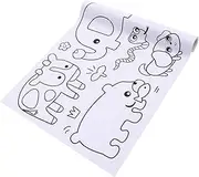 Vaguelly Boys and Girls Drawing Roll Paper 300x30cm Educational Graffiti Paper Toddlers Painting Set
