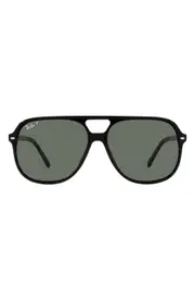 Ray-Ban 56mm Polarized Square Sunglasses