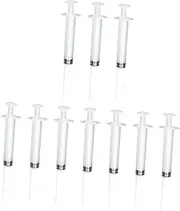 WEKAMOS 15pcs Applicators for Adults Safe Easy Use Push Tubes for Treatment Convenient Injectors for Home Care