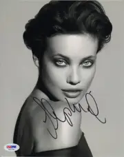 STEPHANIE CORNELIUSSEN DANISH MODEL & ACTRESS SIGN STUNNING PORTRAIT PHOTO PSA