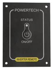 Powertech Remote Control for Sinewave Inverter LED On/Off indicator