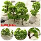 For Teaching Material Model Tree Scale Tree Train Railroad Park Scenery