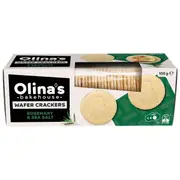 Olina's Bakehouse Wafer Crackers Rosemary & Sea Salt 100g