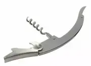 Wine Bottle Corkscrew, Stainless Steel Double Hinged Waiter's Style Wine Opener