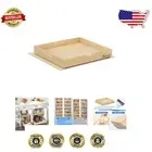 Soft Close 70lbs Capacity Pull Out Cabinet Shelves - Easy Assemble Organization