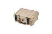 Tactix Heavy Duty IP65 Weatherproof Tough Storage Protection Case Tan Medium