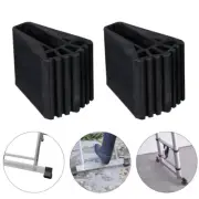 2 Pcs Replacement Pad Non-slip Mat Step Ladder Feet Protectors Covers