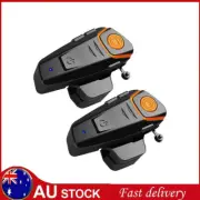 BT-S2NS 1000M Motorcycle Bluetooth intercom Helmet Bluetooth Interphone FM AU
