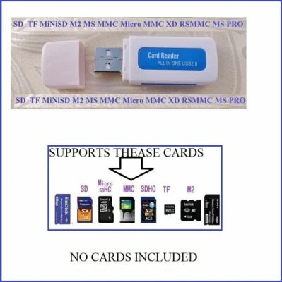 USB 2.0 All-in one card readeMicro sd,micro SDHC,T-Flash,MMC,,MS PRO duo m2