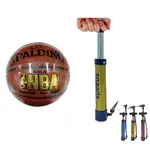 SPALDING 籃球籃球籃球籃球斯伯丁 GOLD 皮革進口 7 號免費泵網閥 1