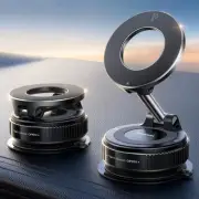 Magsafe Suction Cup Phone Mount, Vacuum Magnetic Phone Holder for Car, 360° M...