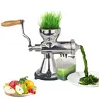 Manual Juicer, Hand Fruit& Vegetables Squeezer, Cold Press Juicer for Apples, Po