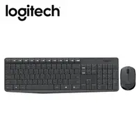 在飛比找ETMall東森購物網優惠-【Logitech 羅技】MK235 無線鍵盤滑鼠組