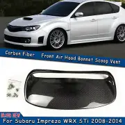 Carbon Fiber Hood Bonnet Vent Scoop For Subaru Impreza WRX STi 2008-2014 AA