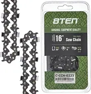 Full Chisel Chainsaw Chain 16 Inch .050 3/8 LP 59DL for Homelite 240 Shindiawa 360