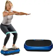 Lifepro Waver Mini Vibration Plate - Whole Body Vibration Platform Exercise Machine - Home & Travel Workout Equipment for Weight Loss, Toning & Wellness - Max User Weight 260lbs