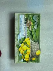 Lemon Handmade Bar Soap Saponificio Tuscan Country Made In Italy 3 Bars Sealed