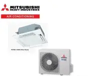 MITSUBISHI Ceiling Cassette FDT100AVNAWVH 10kW 1 Phase | RC-EXZ3A Wired Controller Included