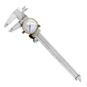 5X(Dial Calipers 0-150mm 0.02mm High Precision Industry Stainless Steel2518
