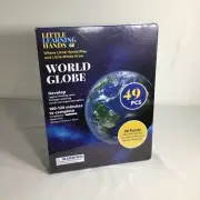 Little Learning Hands World Globe 49 Piece 3D Puzzle Sealed