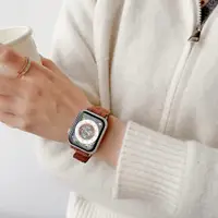 在飛比找蝦皮購物優惠-Apple watch 毛呢錶帶 平紋短毛 蘋果手錶 8 7