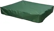 Sandbox Cover with Drawstring Waterproof Toys Sandpit Canopy Protector Rainproof Shelter Swimming Pool Furniture 180x180cm
