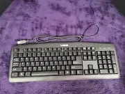 (OEM) NCS USB KU-0325 USB Wired Plug and Play PC Computer Keyboard - Black