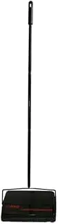 [Winco] Steel Carpet/Floor Sweeper,Medium,Black