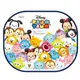 車之嚴選 cars_go 汽車用品【DC-71】NAPOLEX Disney 米奇TSUM圖案 側窗遮陽板 小圓弧 2入