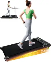 Walking Pad with Incline, under Desk Treadmill for Home, 2.5HP Portable Treadmil