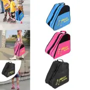 Roller Skates Storage Bag Carrier Bag Shoulder Bag Tote Zipper Skating Shoes Bag