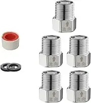 Check Valve Household Bathroom Angle Valve Anti-Backflow and Anti-Toilet Backflow Adapter Check Valve Electroplating
