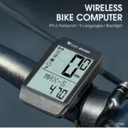 5 Languages Bicycle Computer Waterproof 2.0inch Stopwatch Auto Wake Speedometer