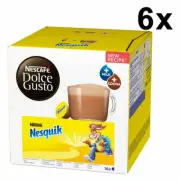 Nescafé Dolce Gusto Nesquik, Pack of 6, 6 x 16 Capsules