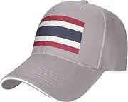 [SSIULUS] Thailand Flag Casquette Cap Hats,Trucker,Baseball Cap with Snapback,Perfect for Summer,Golf