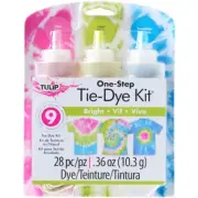 Vibrant Tulip Tie-Dye Color Burst Kit - Transform Your Fabrics with Brilliant Hu