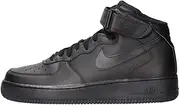 (7.5 D(M) US, Black / Black) - Nike Men's Air Force 1 Mid '07 Basketball Shoe